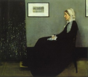 J.A.M. Whistler, Arrangement in Grey and Black No. 1, Louvre, Paris.