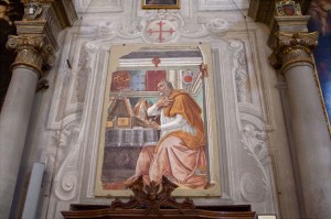 Sandro Botticelli, Saint Augustine in his Study
