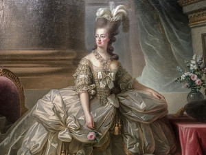 Detail of Marie Antoinette, 1778