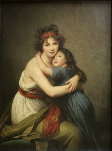 Self-portrait with Her Daughter, 1789