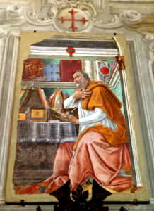 Sandro Botticelli, St. Augustine in his Study, 1480